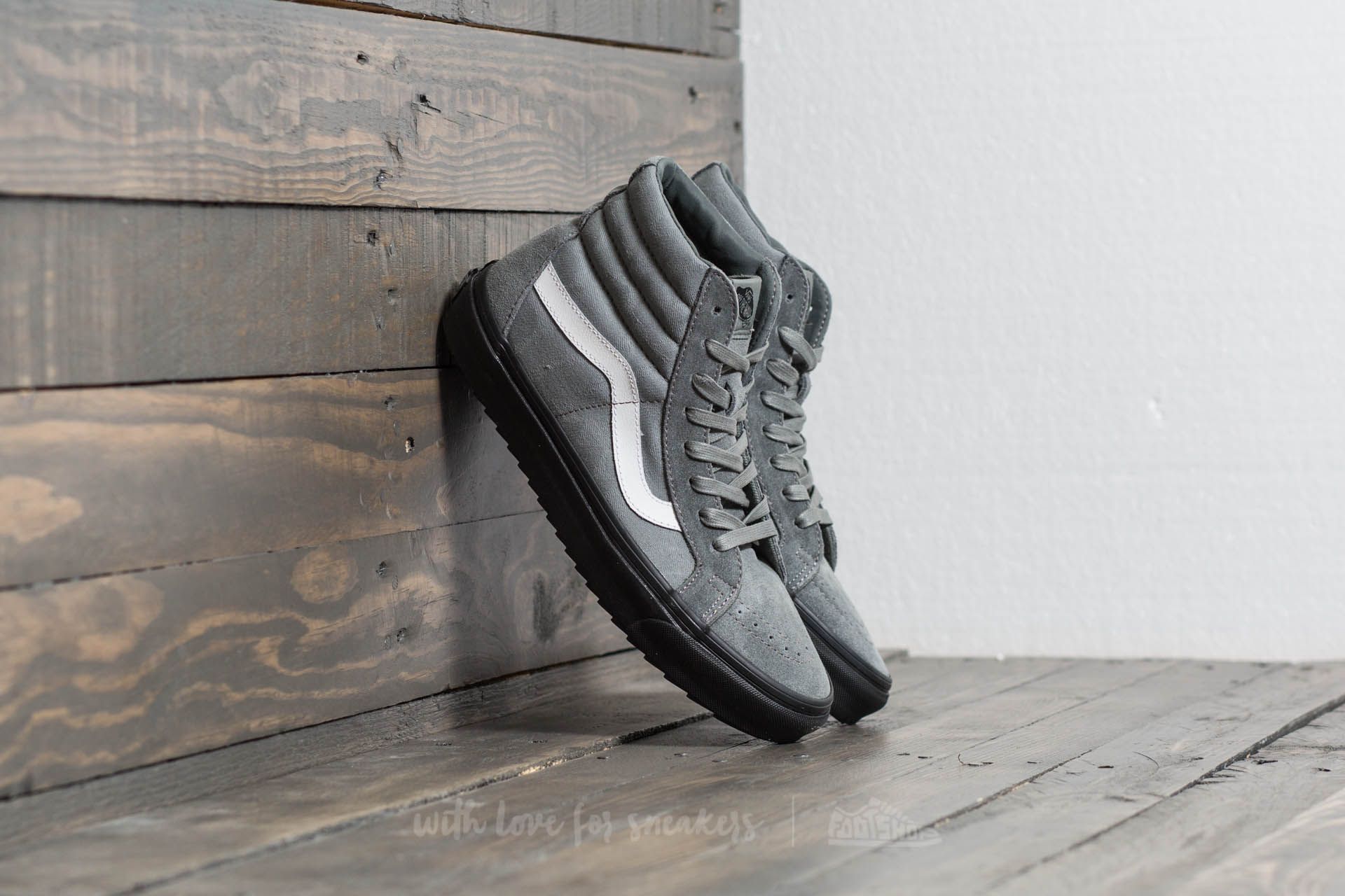 Men's shoes Vans SK8-Hi Reissue Wafflesaw (Surplus_Camo) Castor Gray/ Black