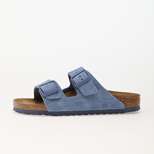 Birkenstock blue shop leather