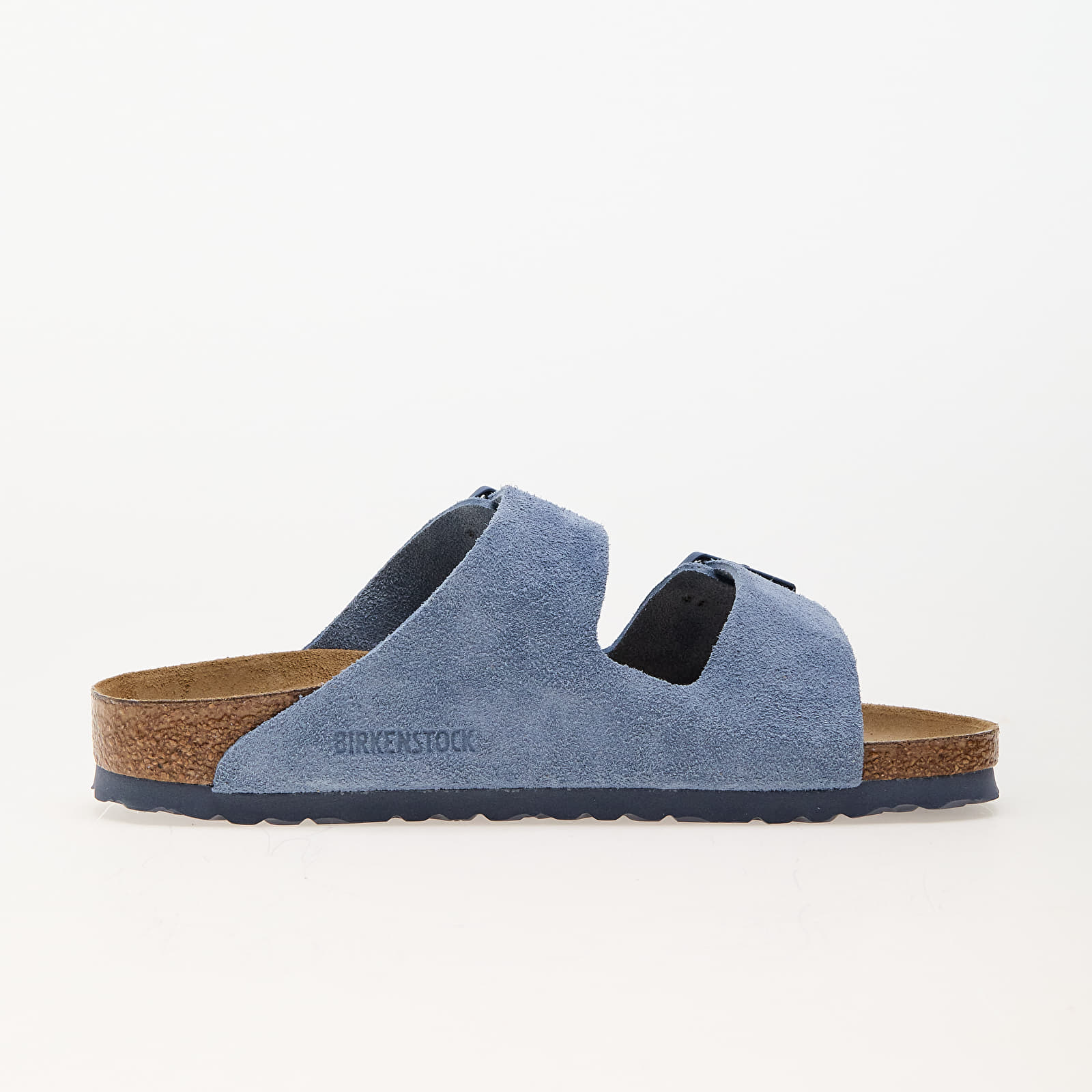 Vyriška avalynė Birkenstock Arizona Suede Leather Elemental Blue