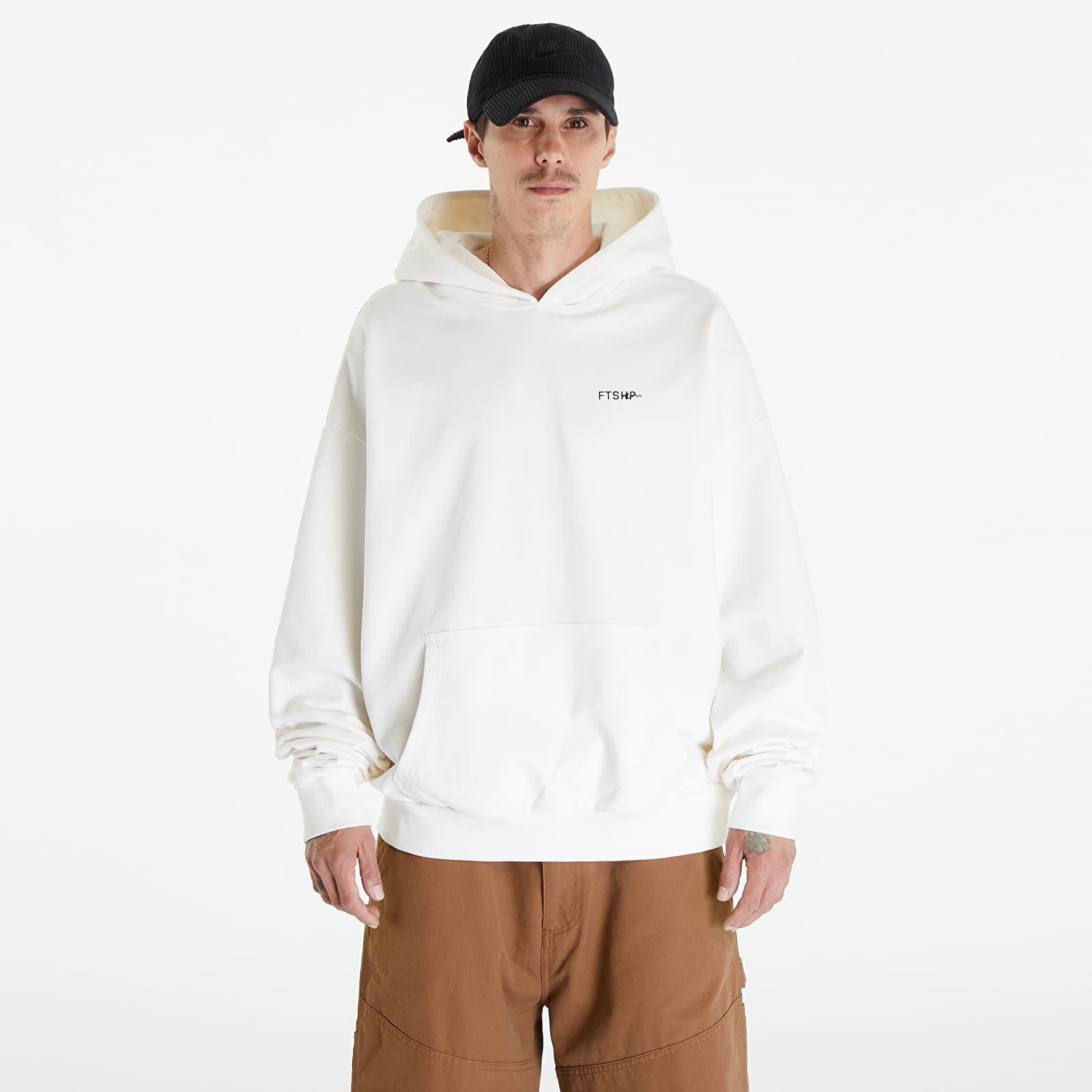 Mikiny FTSHP x Club De Sport Métronome Hoodie UNISEX Off White