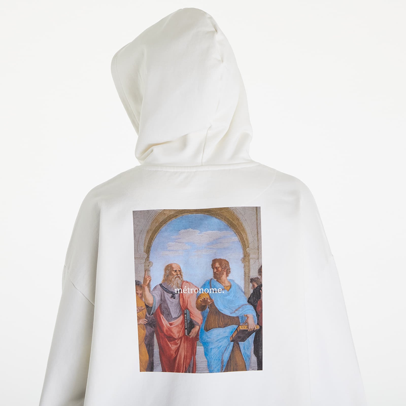 Mikiny FTSHP x Club De Sport Métronome Hoodie UNISEX Off White