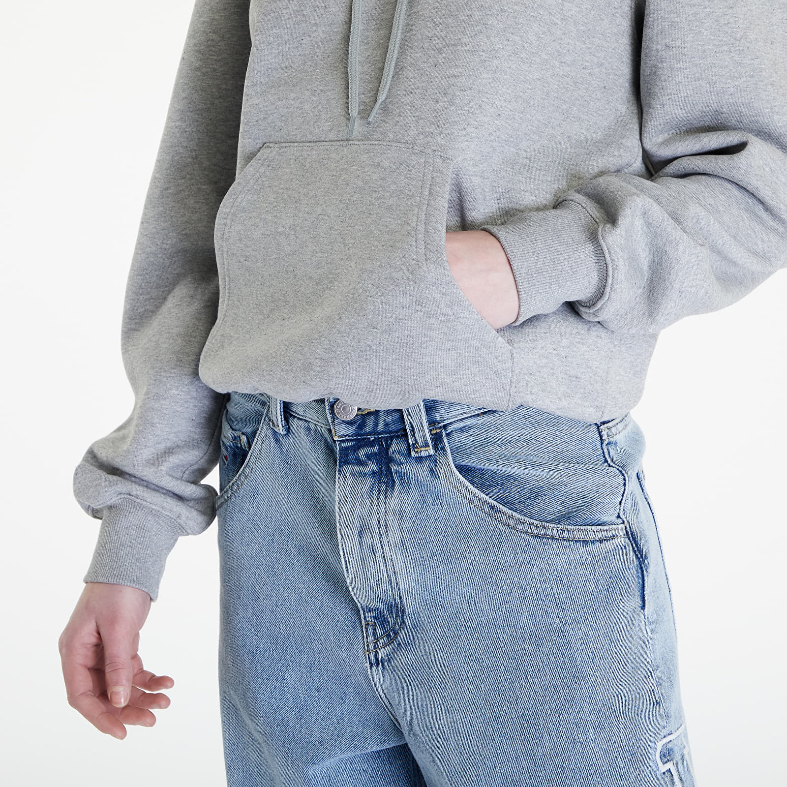 Bluzy Carhartt WIP Hoodie UNISEX Grey Heather/ Chervil