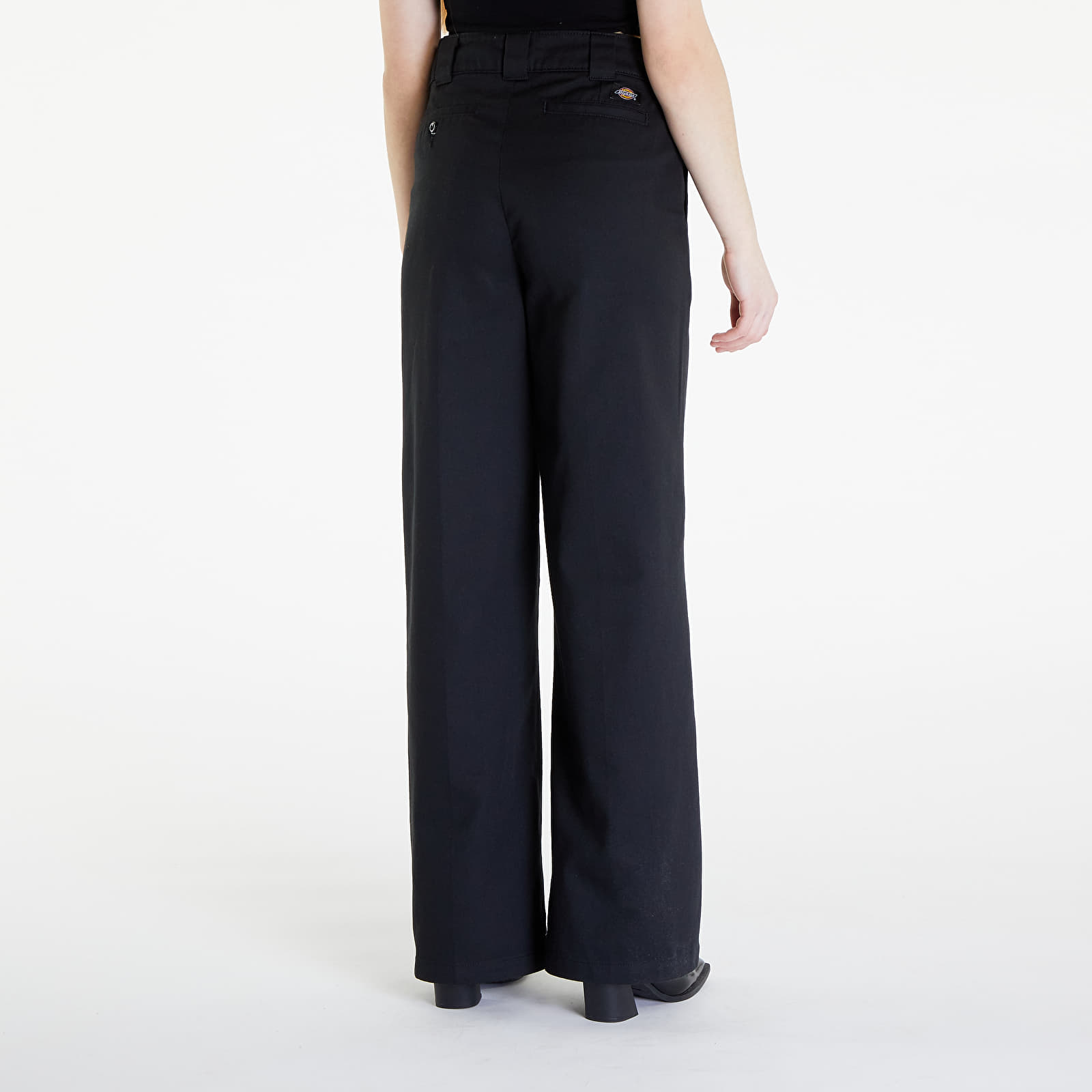 Džíny a kalhoty Dickies Wide Leg Work Pant Black