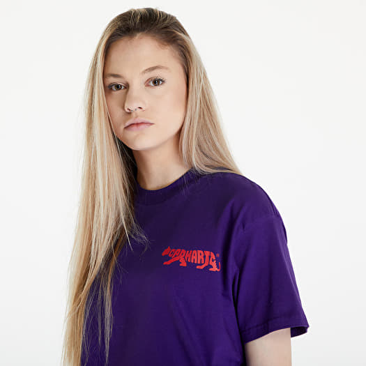 T shirts Carhartt WIP Short Sleeve Rocky T Shirt UNISEX Tyrian Footshop