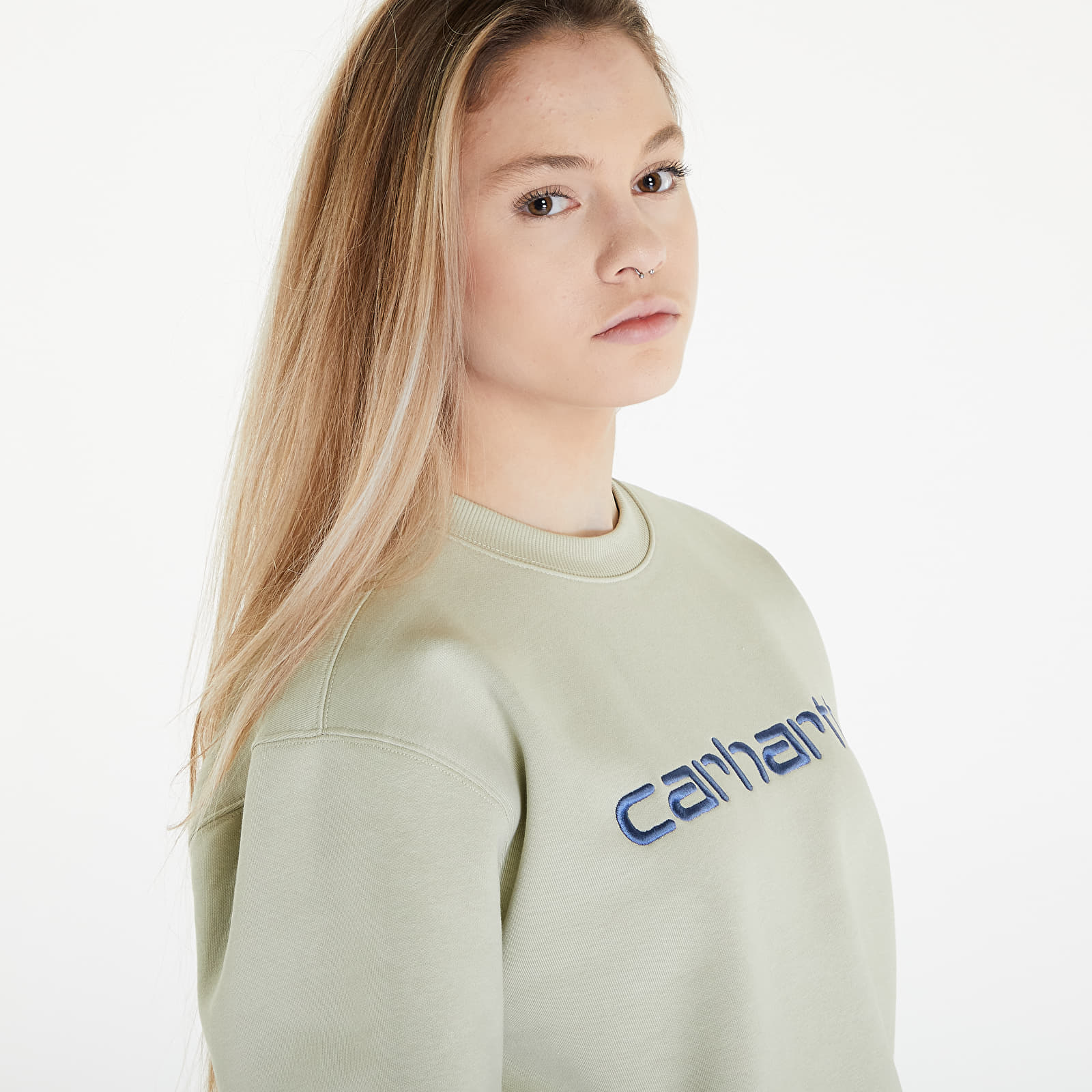 Bluzy Carhartt WIP Sweatshirt UNISEX Beryl/ Sorrent
