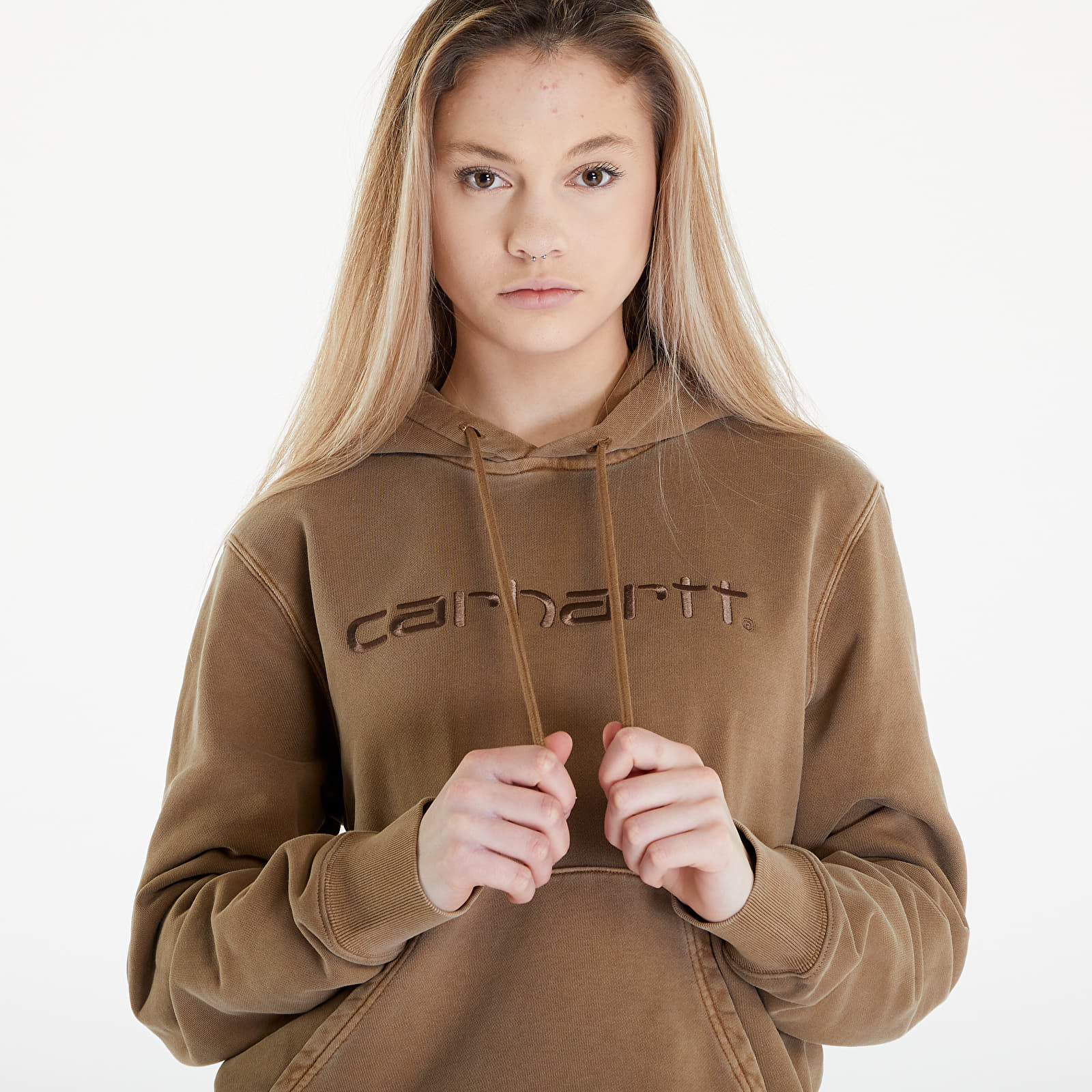 Hanorace Carhartt WIP Duster Hoodie UNISEX Lumber Garment Dyed