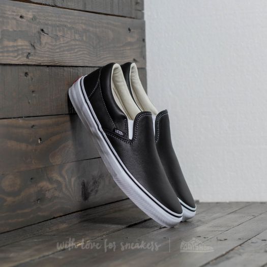 Herren Sneaker und Schuhe Vans Classic Slip On LX Black Footshop