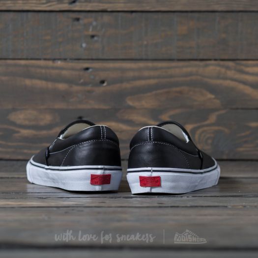 Vans slip on lx black cheap