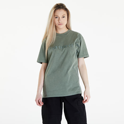 T-shirt Carhartt WIP Short Sleeve Duster T-Shirt UNISEX Park Garment Dyed