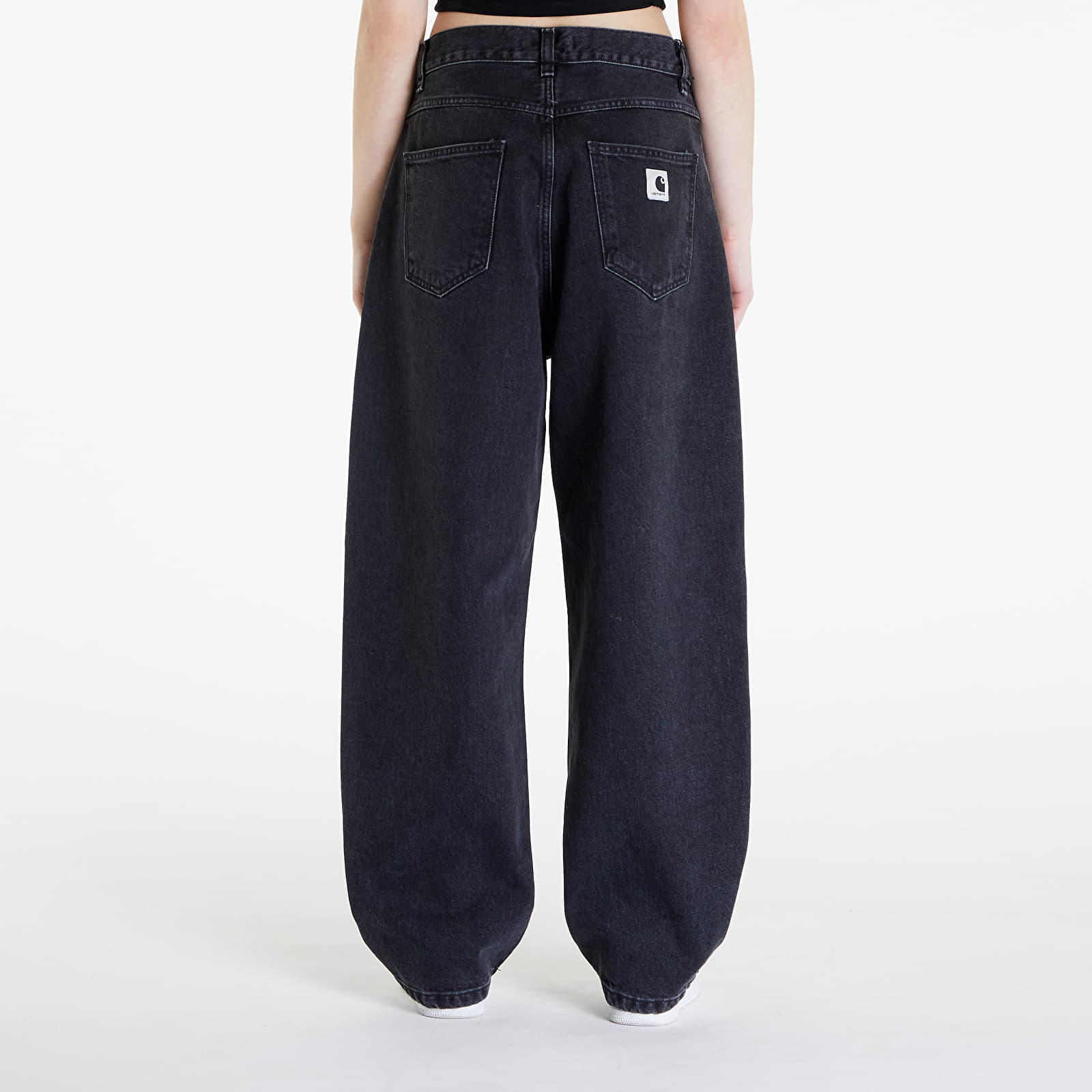 Jeansy Carhartt WIP W' Brandon Pant Black Stone Washed