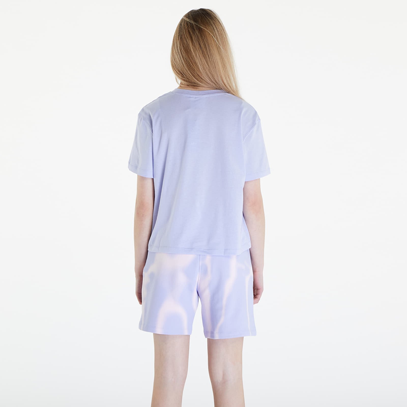 T-Shirts adidas Trefoil Tee Boxy Violet Tone