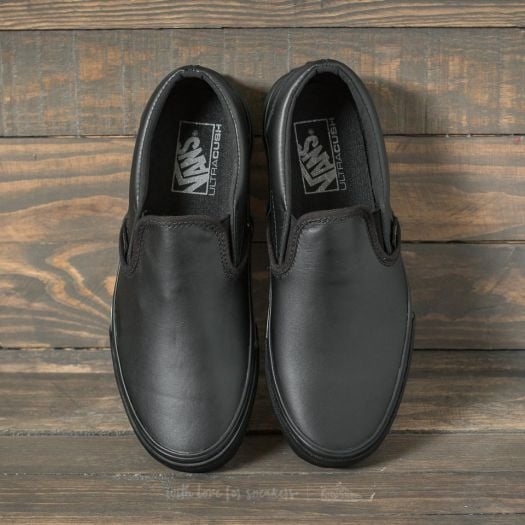 Vans slip on mono black new arrivals
