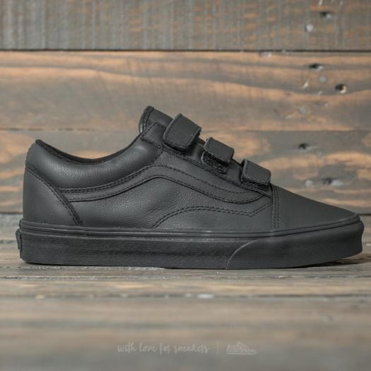 Vans old skool v leather cheap