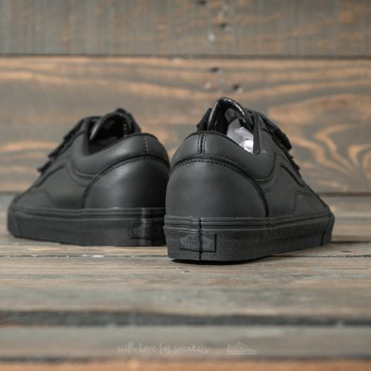 Vans old skool v mono leather cheap