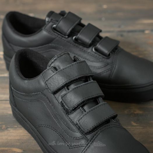 Vans old skool v mono leather cheap