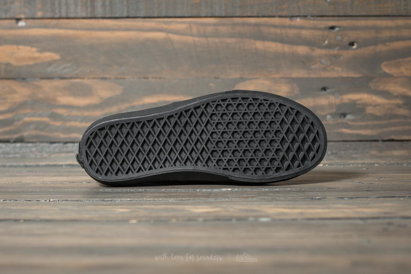 Dámské tenisky a boty Vans Authentic Fringe (Leather) Black/ Gold