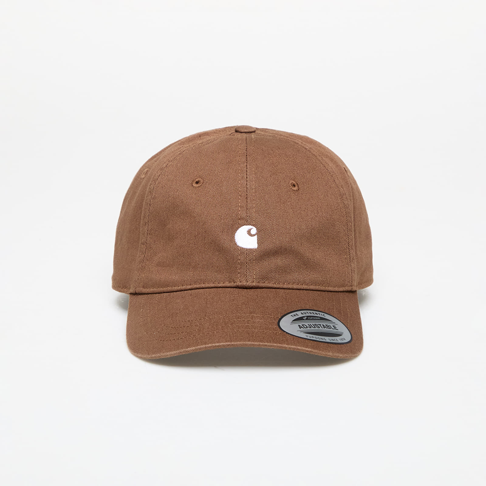 Caps Carhartt WIP Madison Logo Cap Lumber/ White