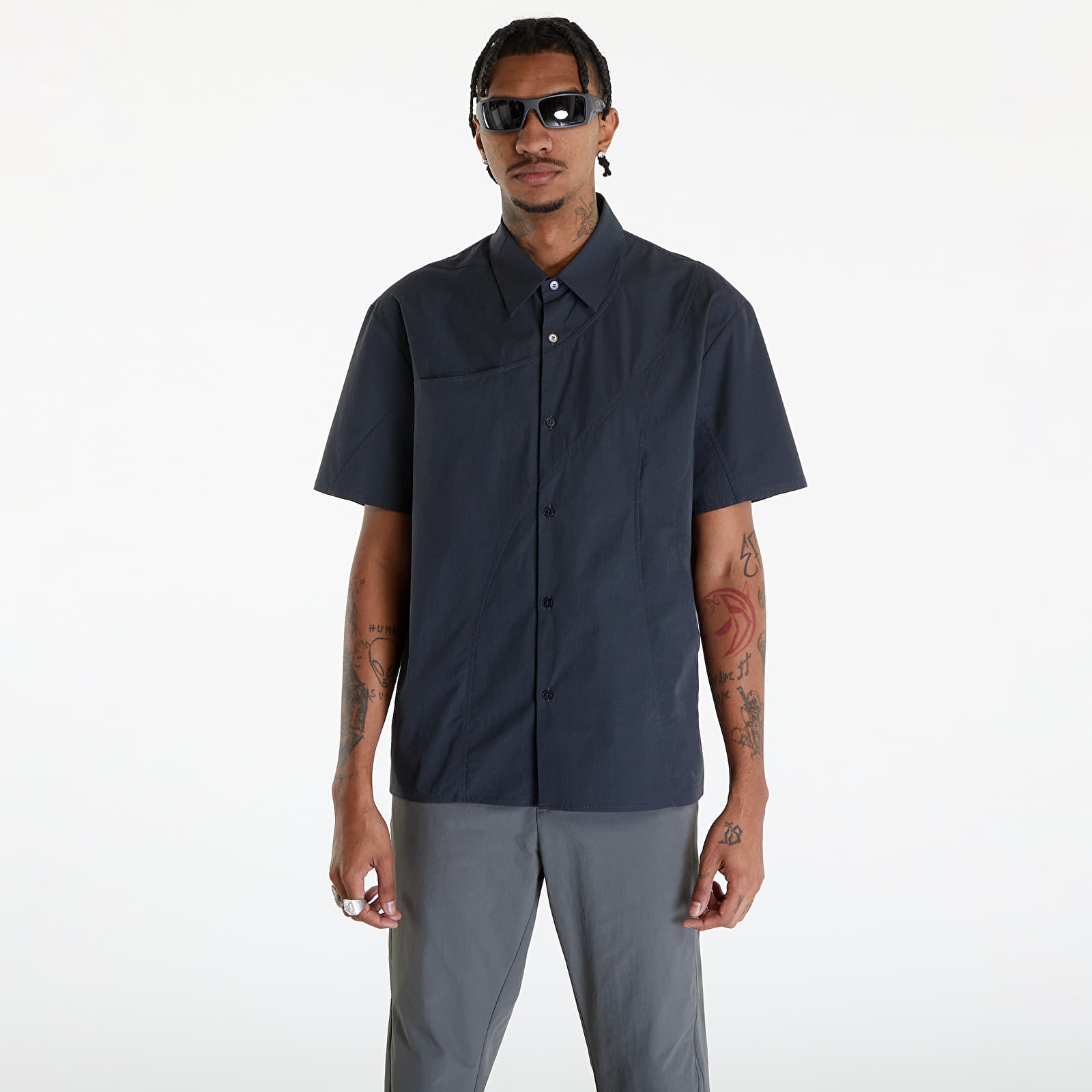 Košele Post Archive Faction (PAF) 6.0 Shirt Center Charcoal