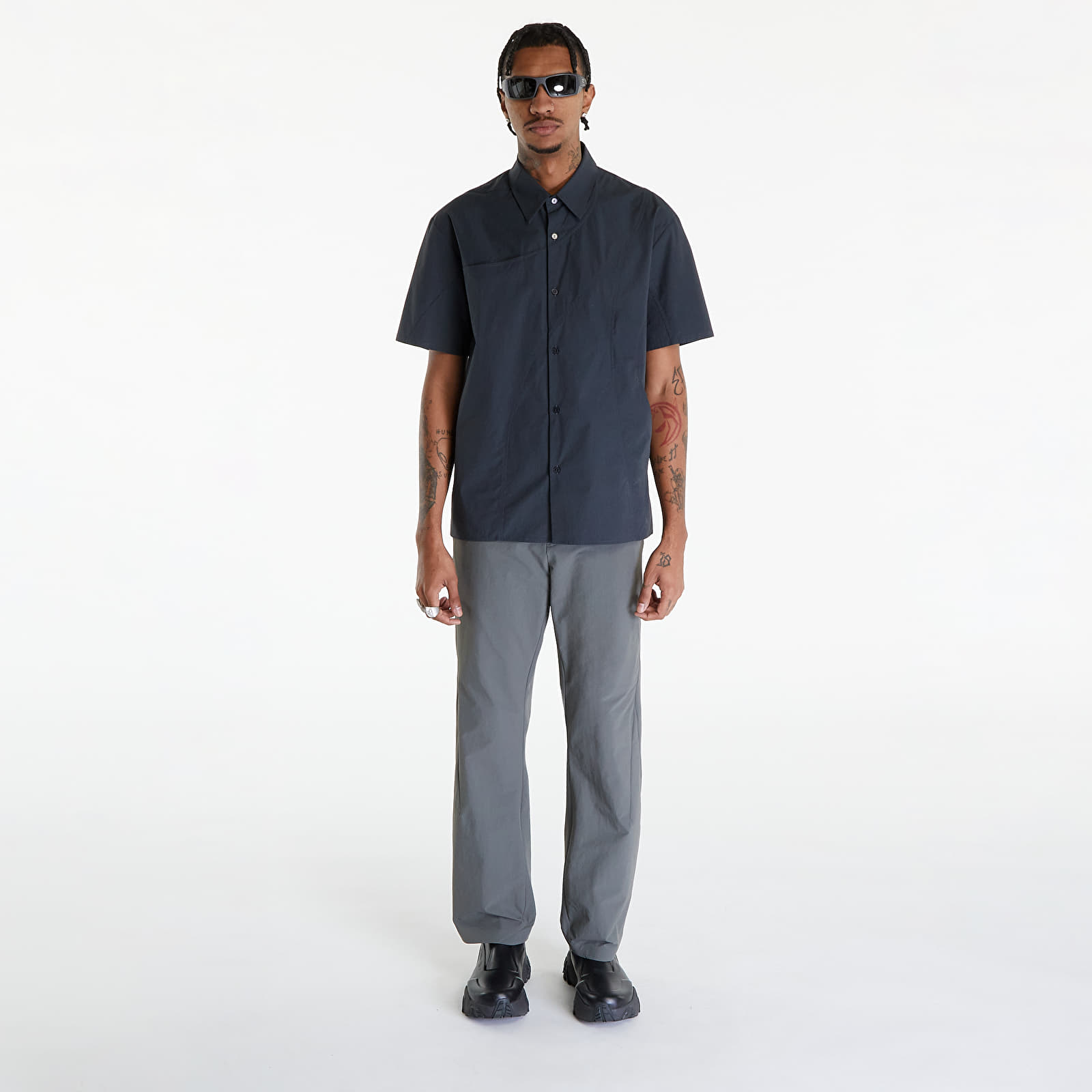 Košele Post Archive Faction (PAF) 6.0 Shirt Center Charcoal