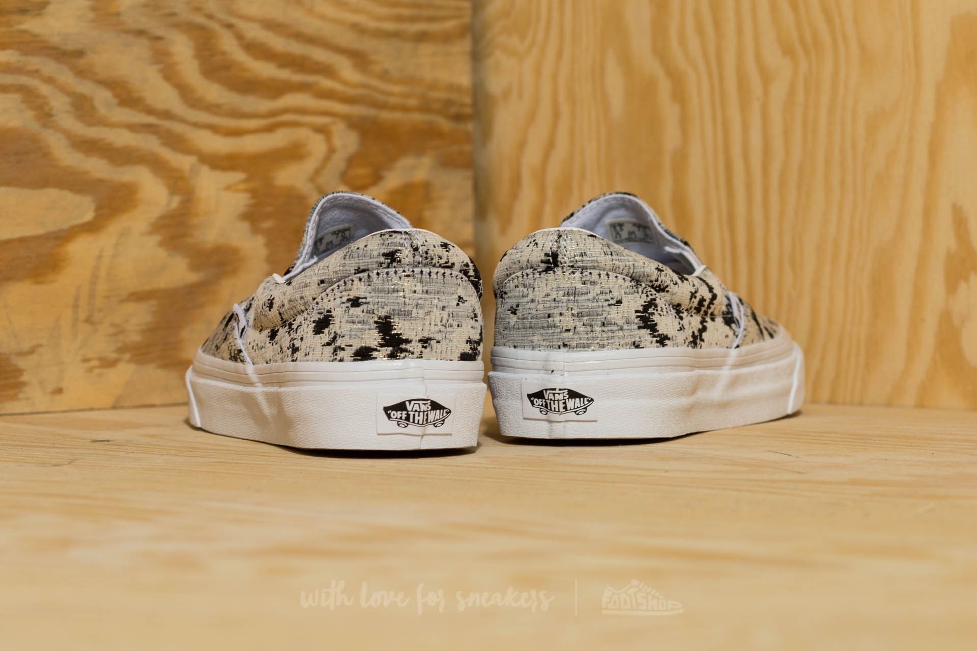 Vans italian weave slip on cheap