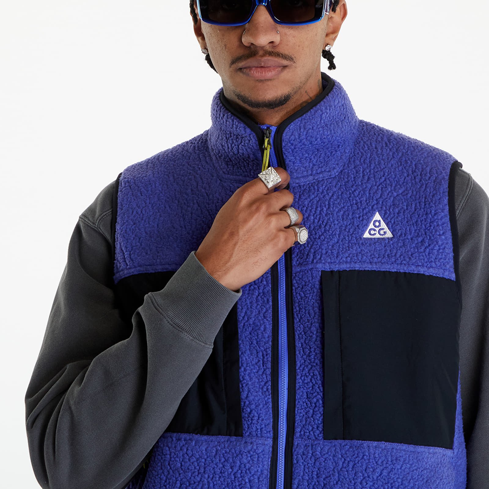 Gilets Nike ACG "Arctic Wolf" Men's Vest Persian Violet/ Black/ Summit White