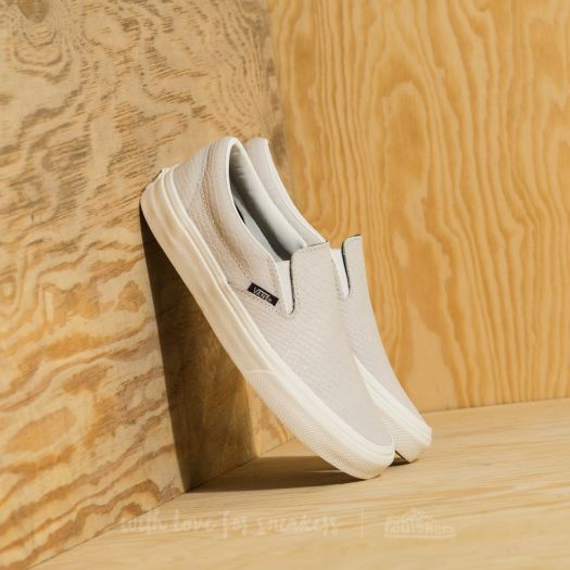 Vans slip on blanc de blanc hot sale
