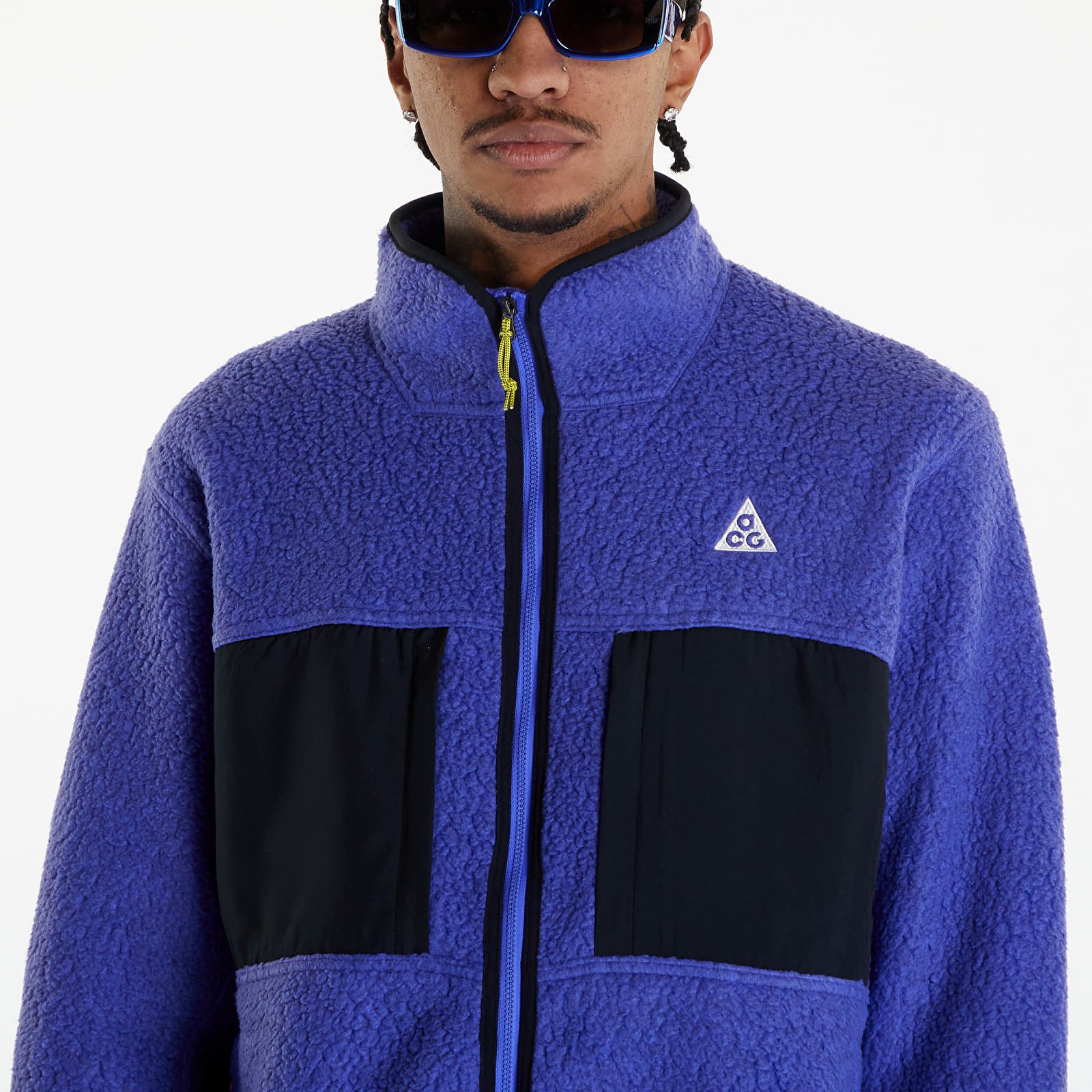 Kapucnis pulóverek és pulcsik Nike ACG "Arctic Wolf" Men's Full-Zip Top Persian Violet/ Black/ Summit White