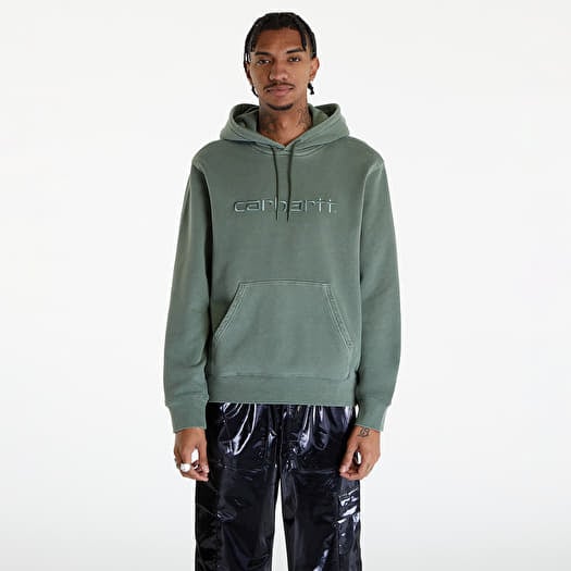 Hoodies and sweatshirts Carhartt WIP Duster Hoodie UNISEX Park Garment Dyed Footshop