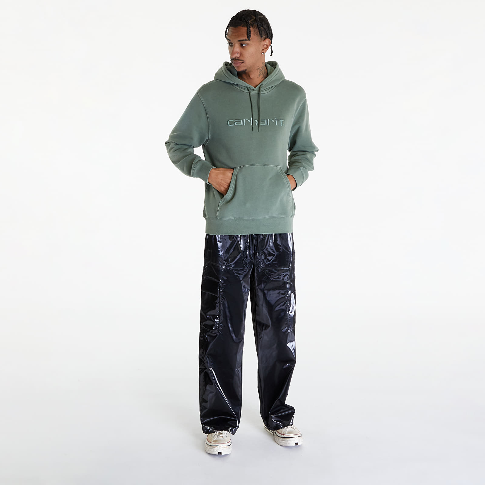 Hoodies e sweatshirts Carhartt WIP Duster Hoodie UNISEX Park Garment Dyed