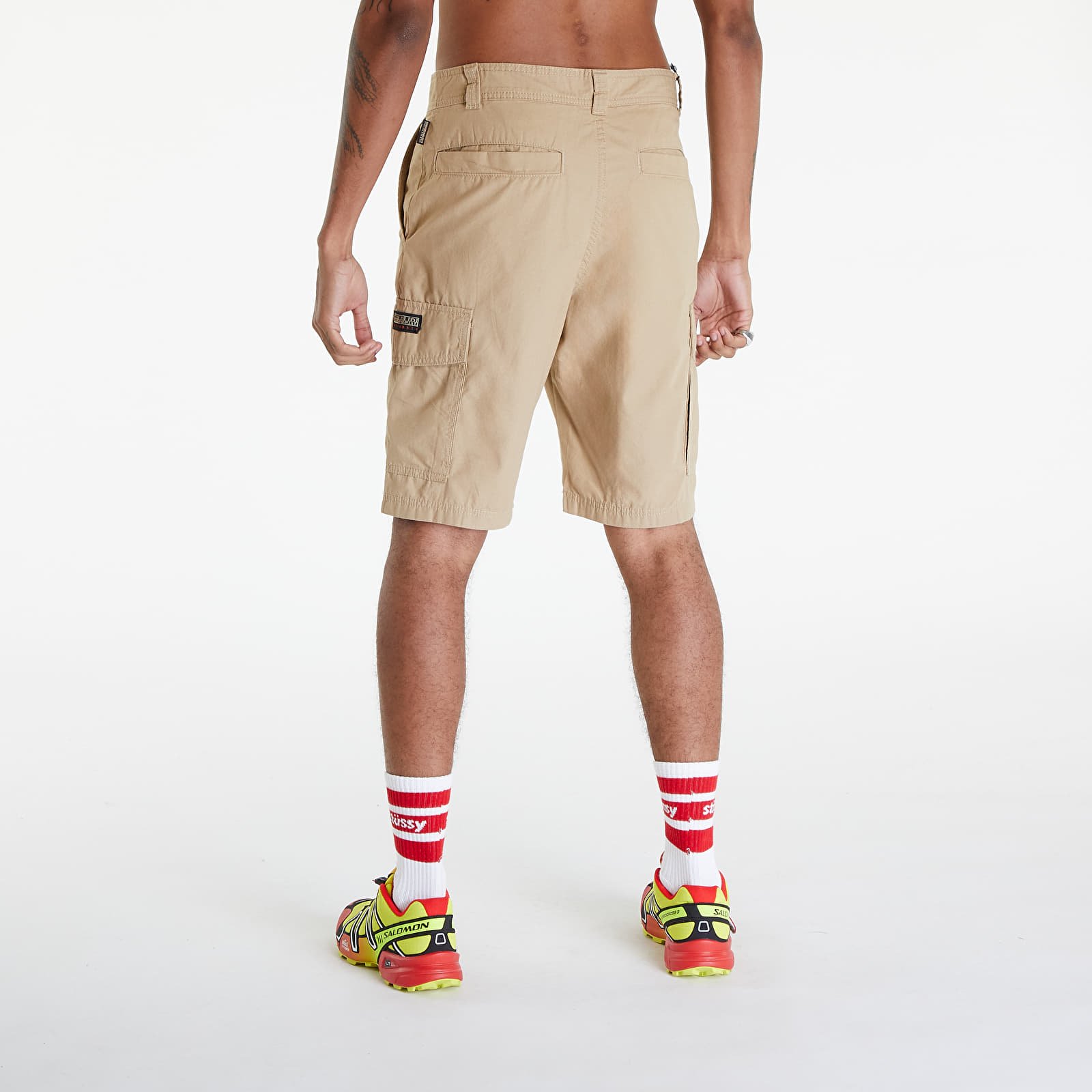Rövidnadrágok Napapijri Maranon Cargo Shorts Beige Cornstalk