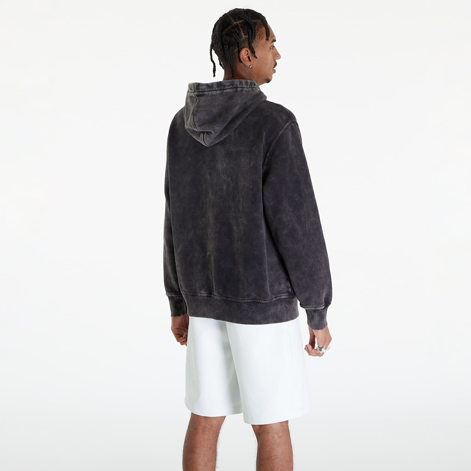 Суичърти Dickies Newington Hoodie Dble Dye/ Acid Wash Black