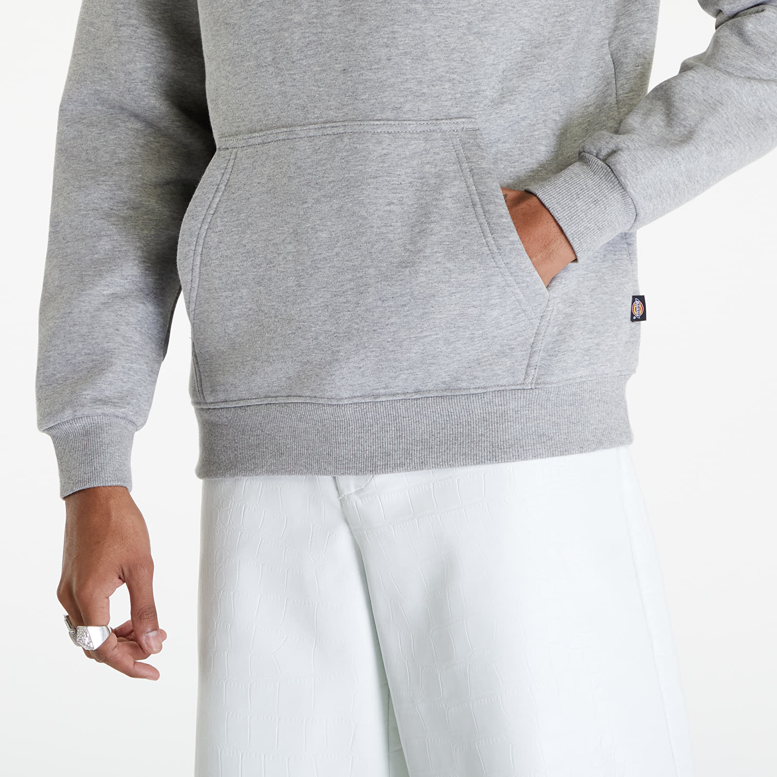Kapucnis pulóverek és pulcsik Dickies Icon Logo Hoodie Grey Melange
