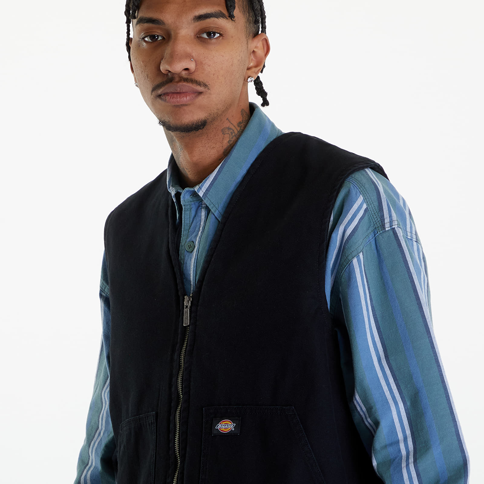 Vesten Dickies Duck Canvas Summer Vest Black