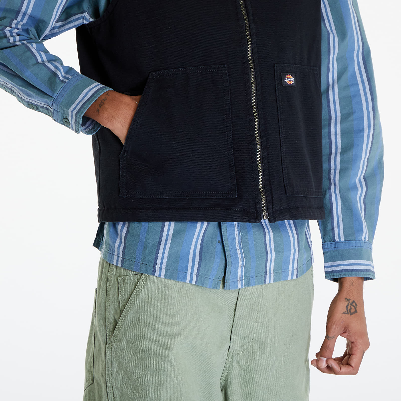 Vesten Dickies Duck Canvas Summer Vest Black