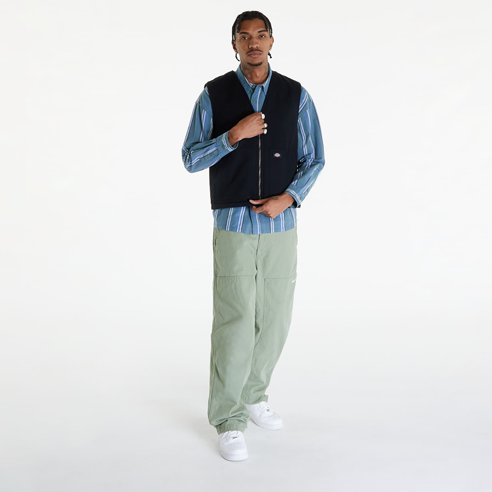 Vesten Dickies Duck Canvas Summer Vest Black
