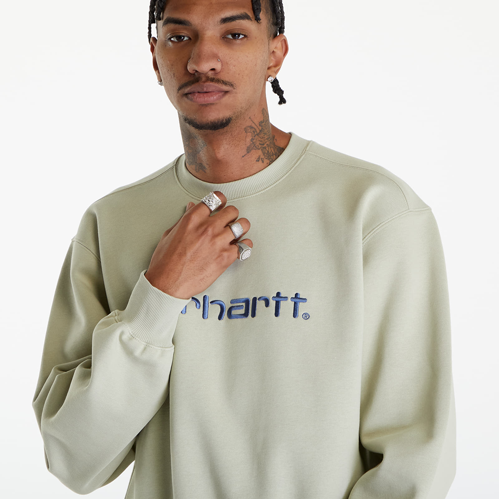 Bluzy Carhartt WIP Sweatshirt UNISEX Beryl/ Sorrent