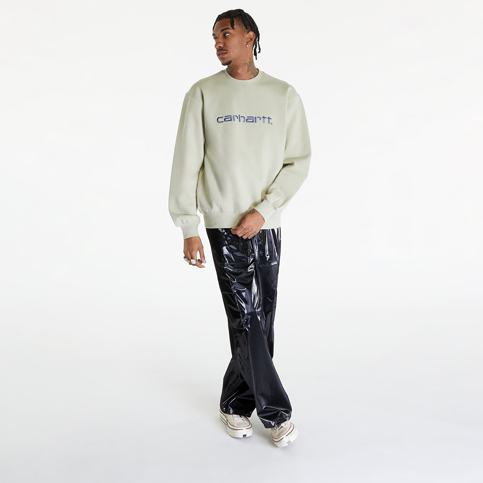 Bluzy Carhartt WIP Sweatshirt UNISEX Beryl/ Sorrent