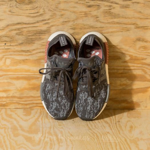 Adidas nmd r1 heather grey raw pink (w) top