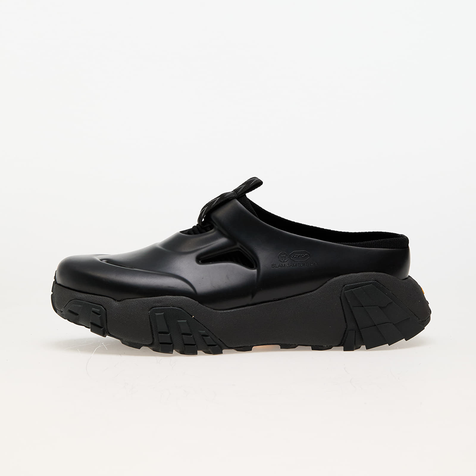 Pánske tenisky a topánky Slam Jam Rubber Core Sabot Black/ Black