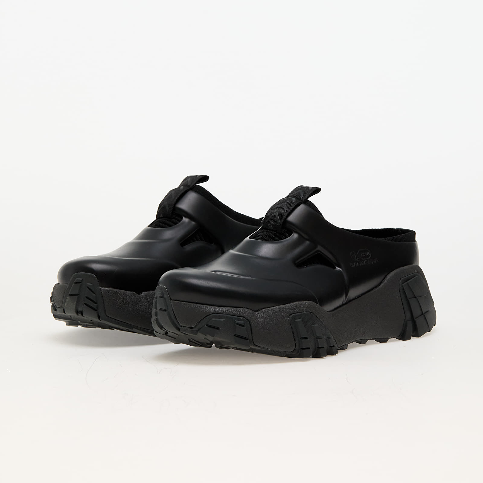 Pánske tenisky a topánky Slam Jam Rubber Core Sabot Black/ Black