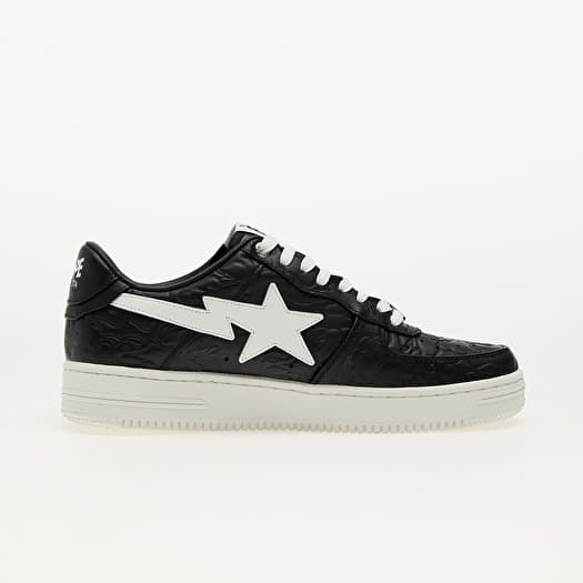 Men s shoes A BATHING APE Bape Sta 3 M1 Black Footshop