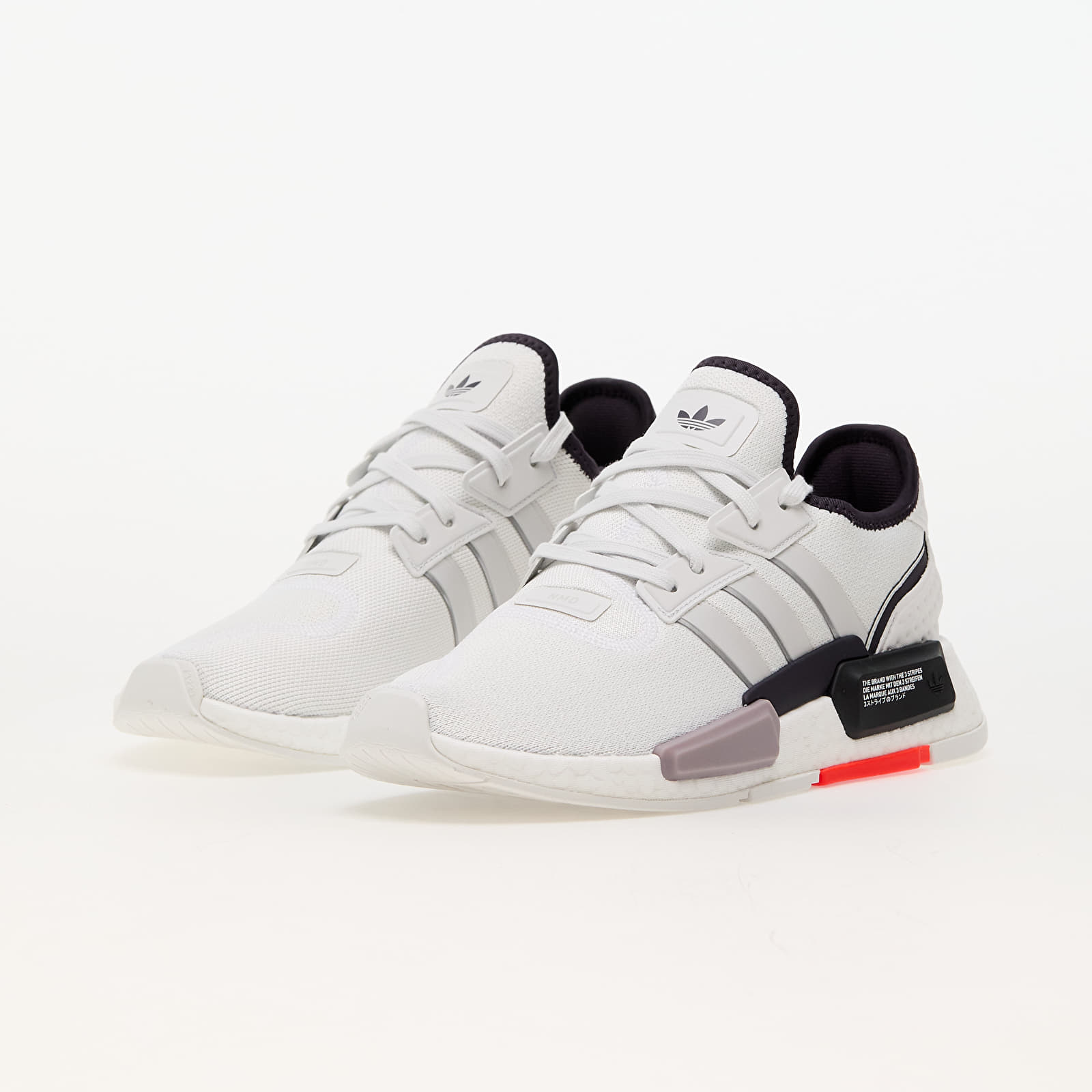 Men s shoes adidas Nmd G1 Crystal White Grey One Solid Red Footshop