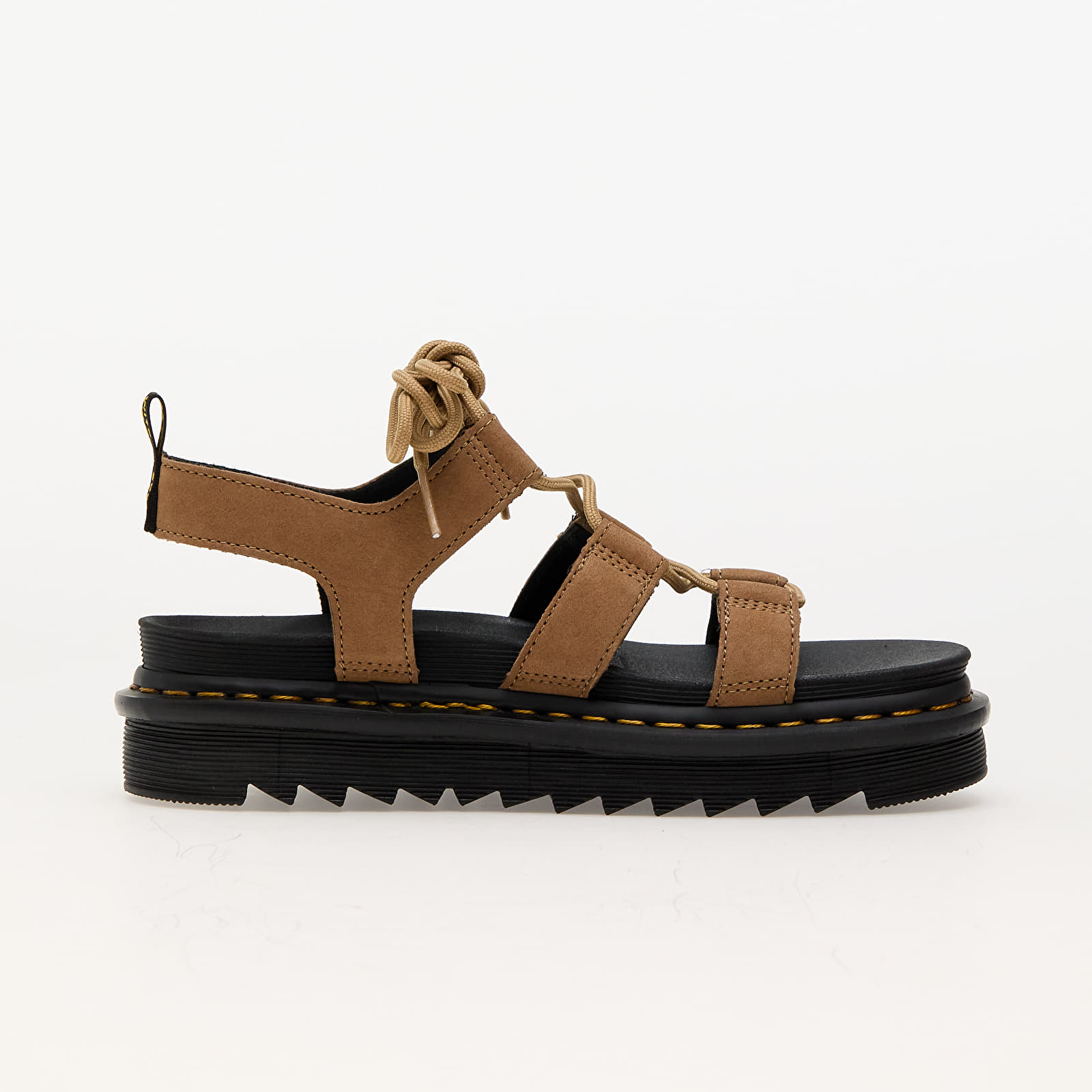 Дамски кецове и обувки Dr. Martens Nartilla Savannah Tan Tumbled Nubuck