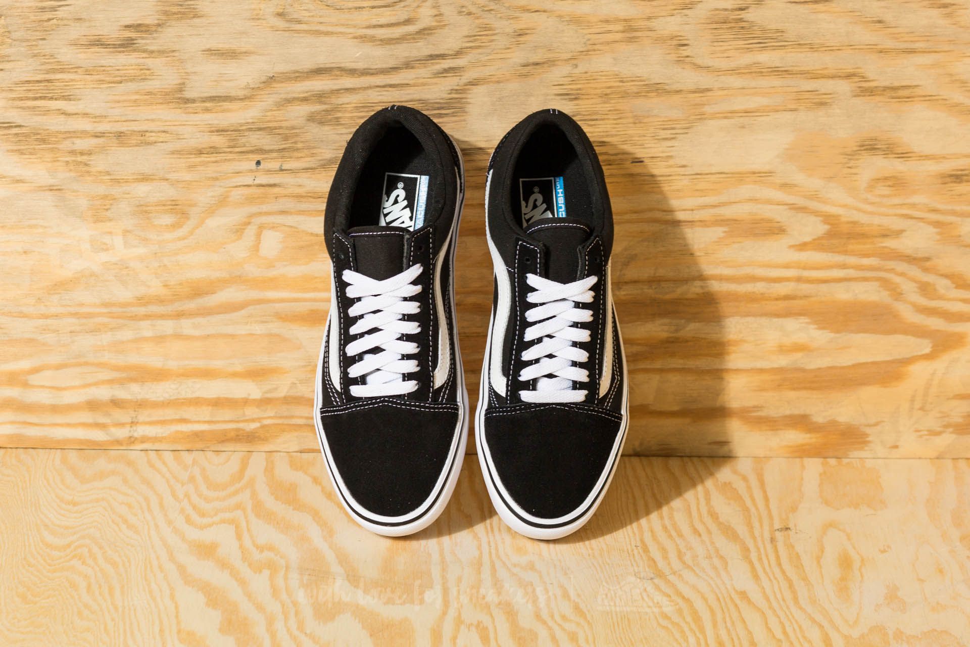Herresko Vans Old Skool Lite (Suede/ Canvas) Black/ White