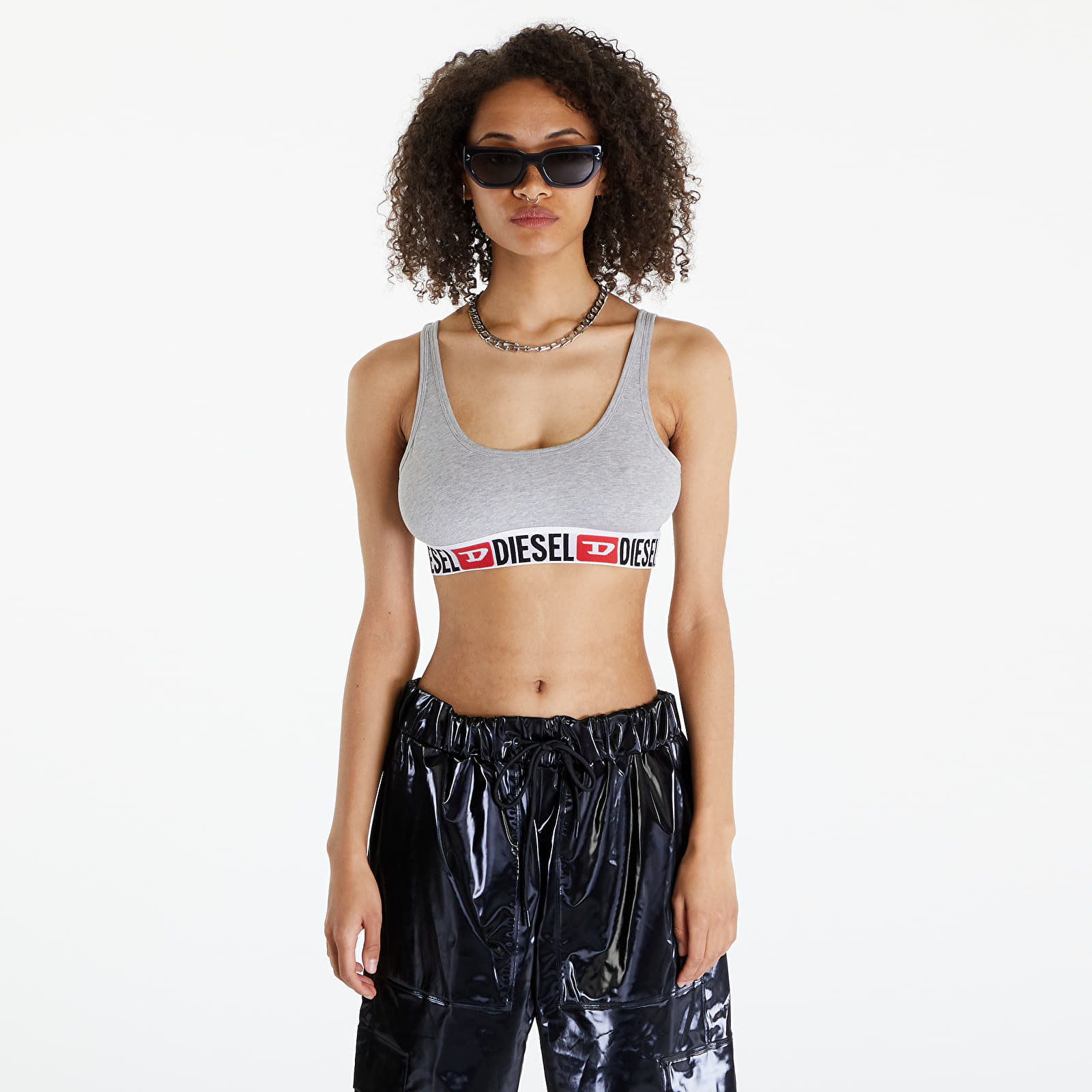 DIESELディーゼル Ufsb-Oriba Logo Band スポーツブラ Diesel Ufsb-Oriba Logo Band Bralette – Cettire