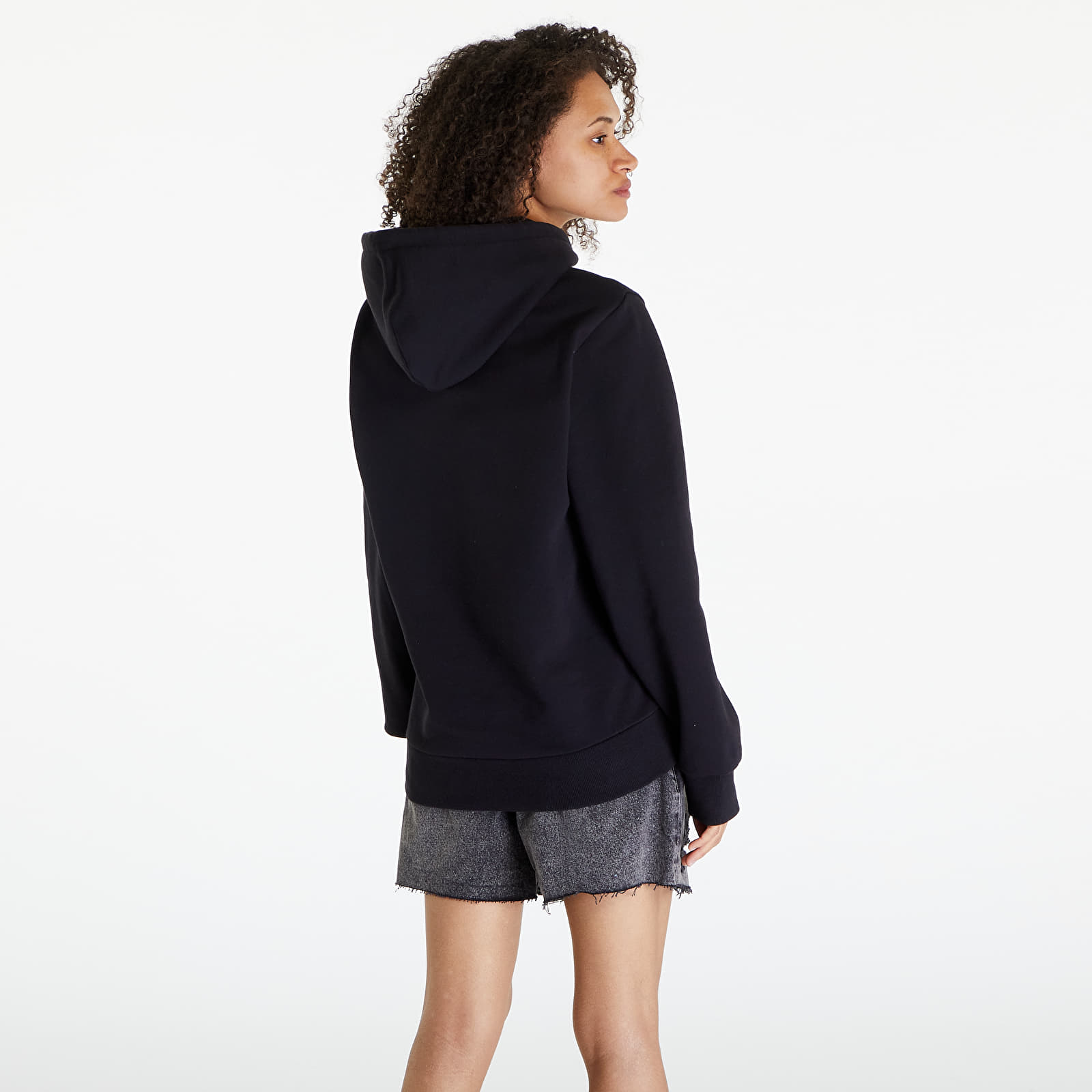 Bluzy Carhartt WIP Script Embroidery Hoodie UNISEX Black/ White