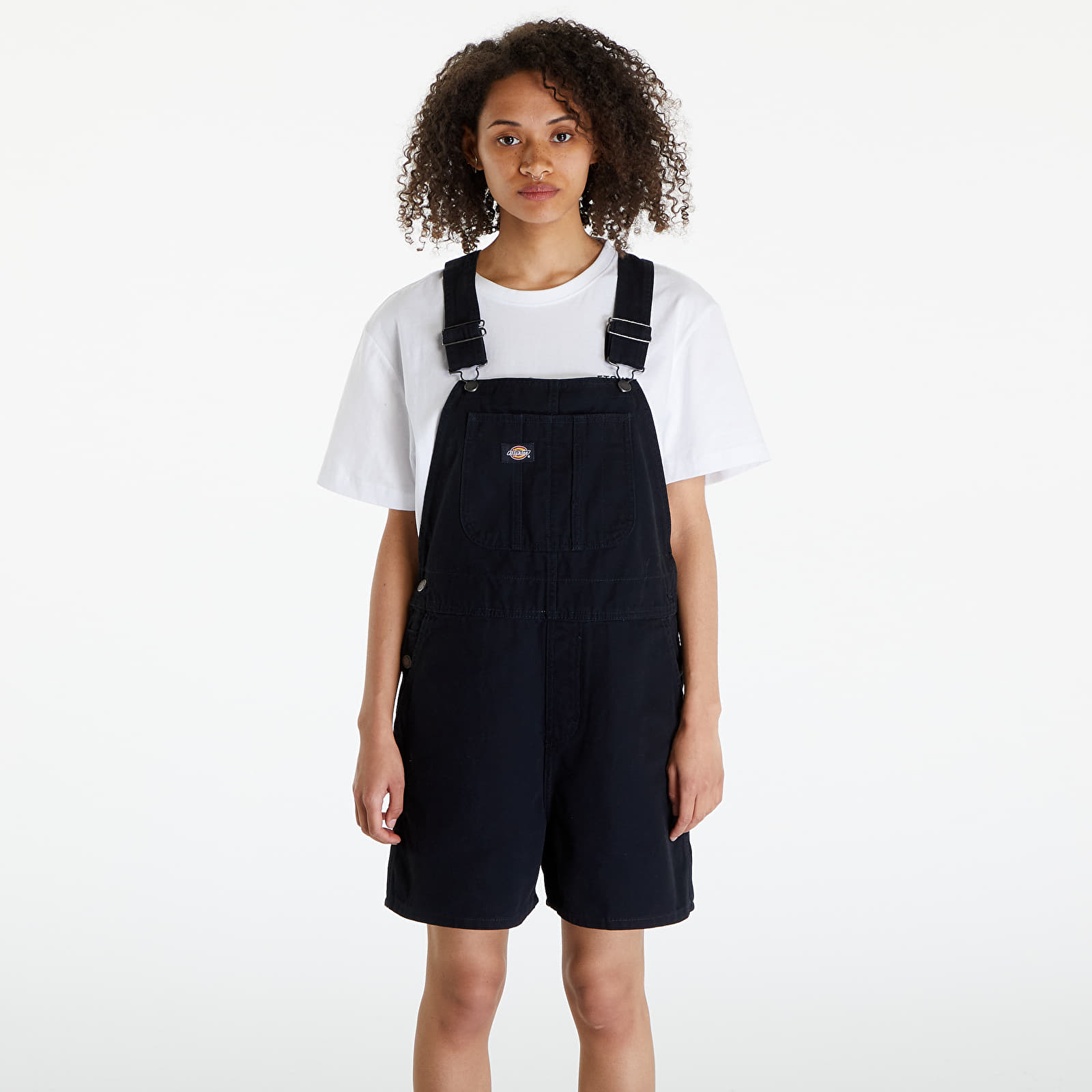 Rövidnadrágok Dickies Duck Canvas Short Bib Stone Washed Black
