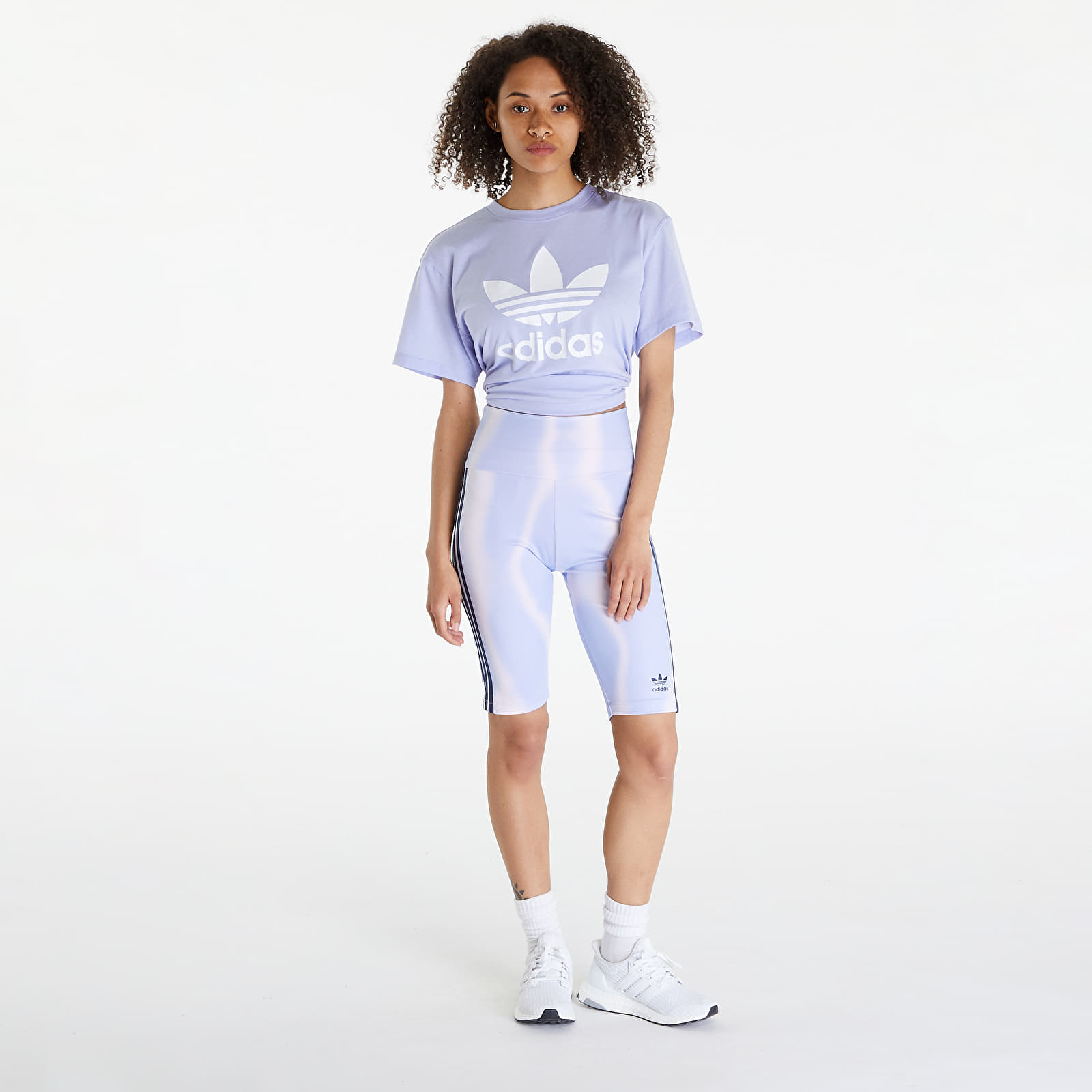 Shortsid adidas Watermark Bike Shorts Violet Tone