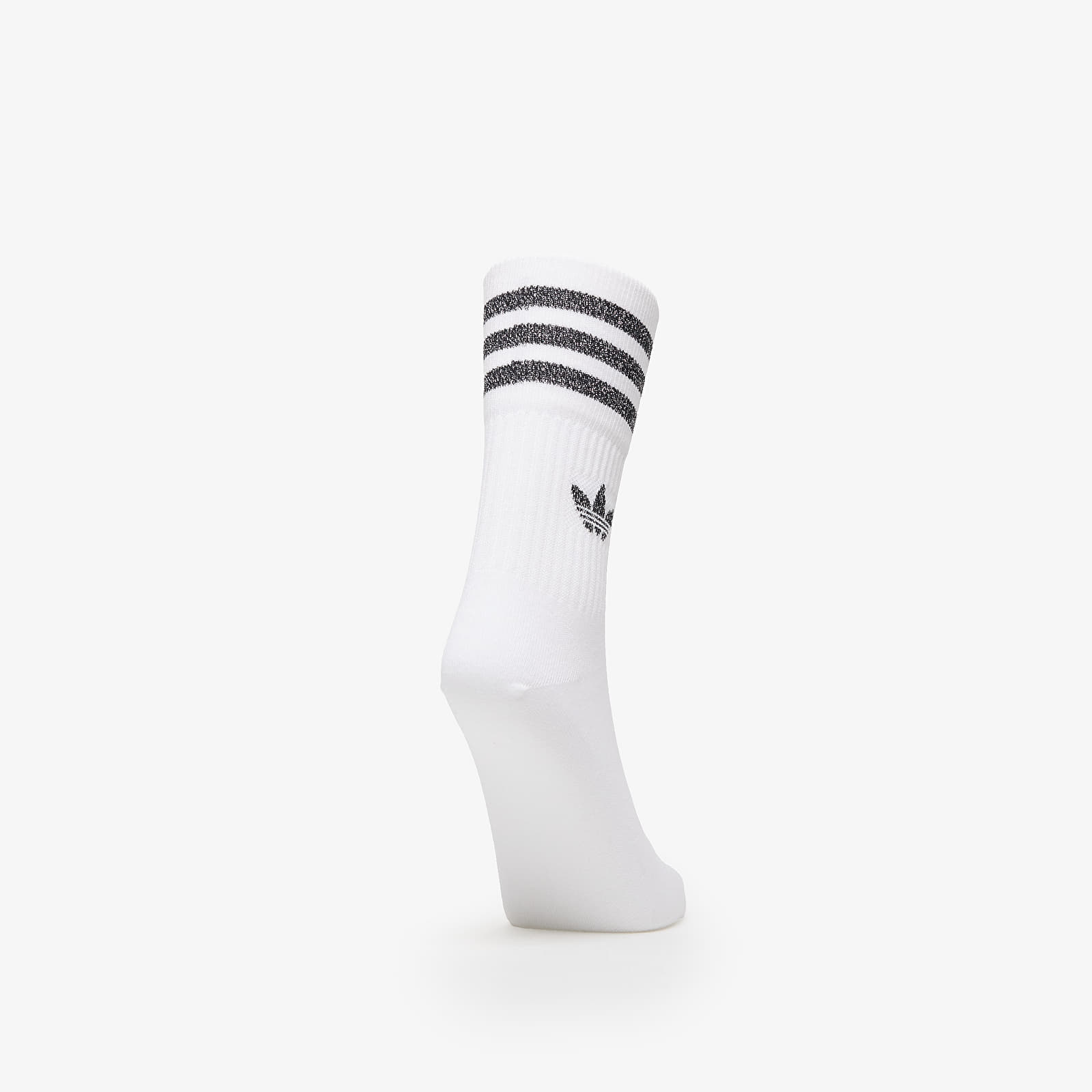 Skarpetki adidas Mid-Cut Glitter Crew Socks 2-Pack White/ Grey Two/ Black