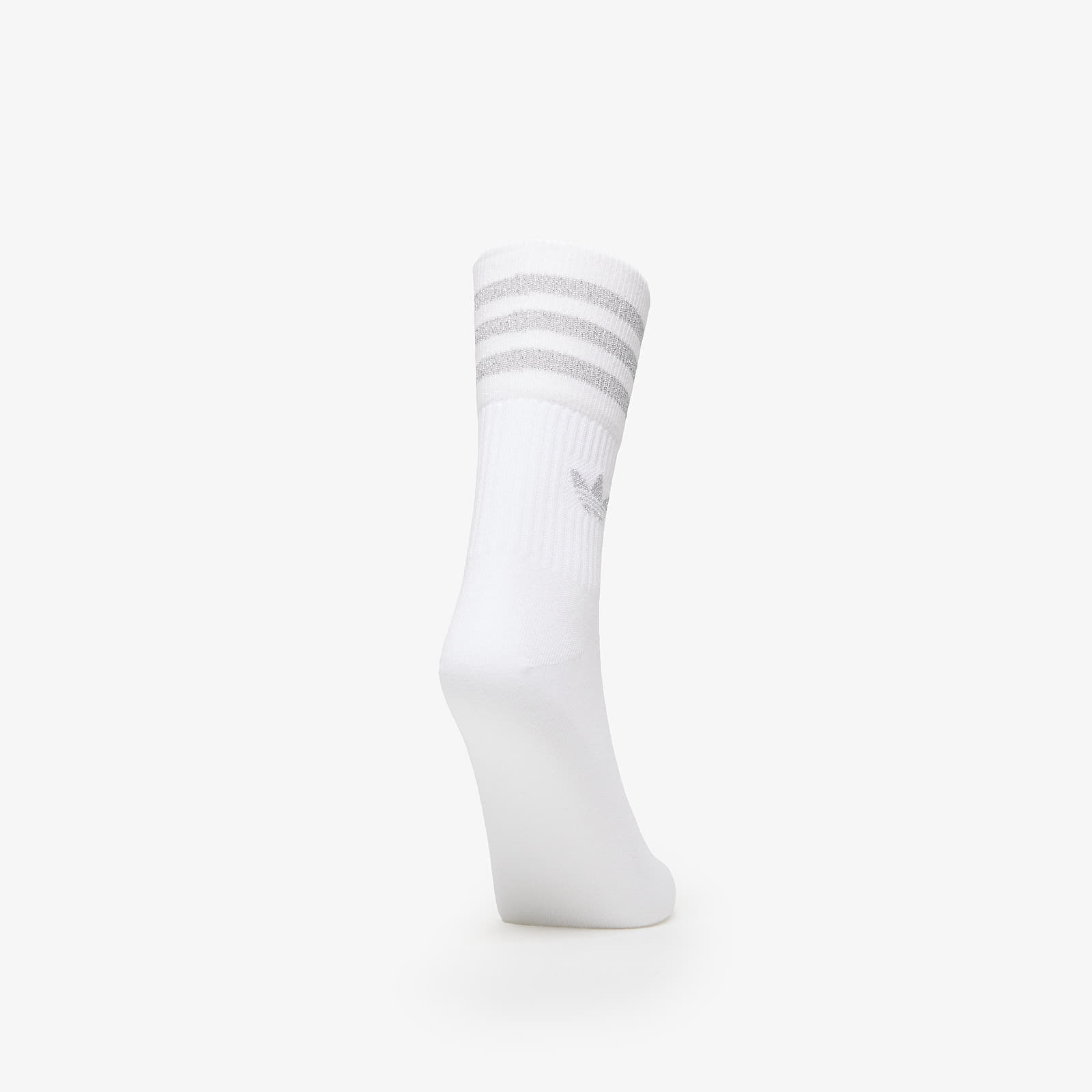 Skarpetki adidas Mid-Cut Glitter Crew Socks 2-Pack White/ Grey Two/ Black